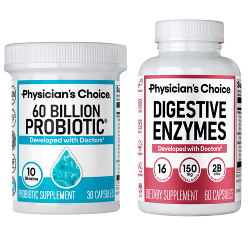 Probiotic & Digestive Enzyme Gut Support Bundle