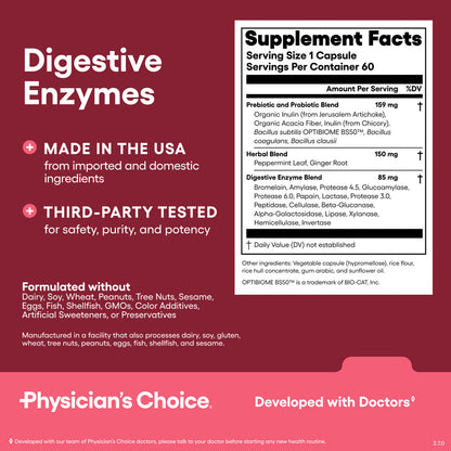 Probiotic & Digestive Enzyme Gut Support Bundle