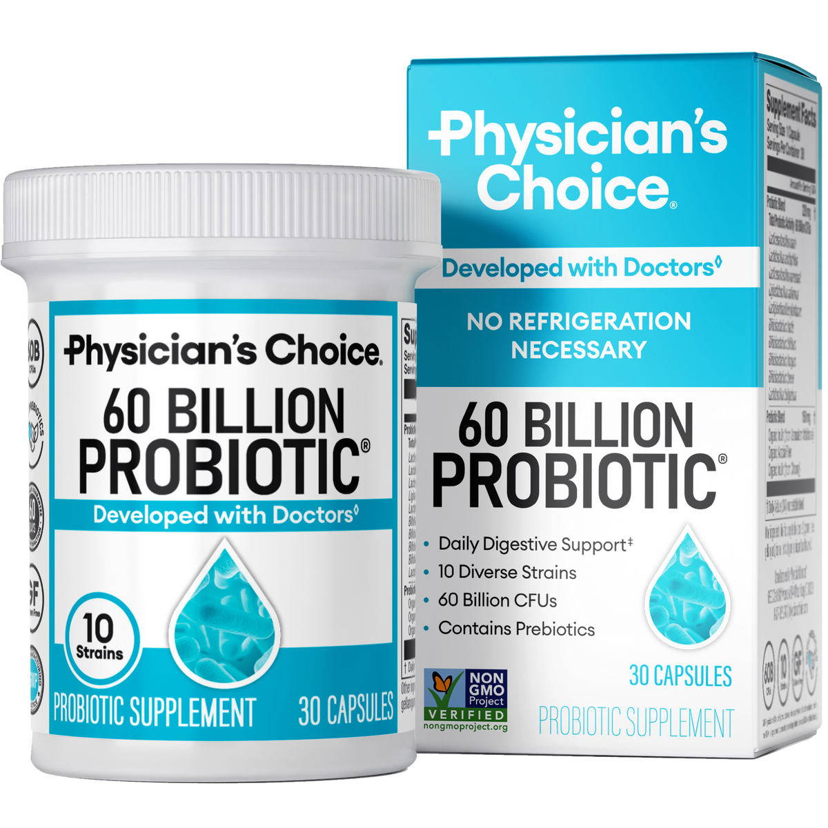 60 Billion Probiotic Digestive Support